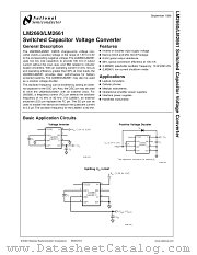 LM2661MMX datasheet pdf National Semiconductor