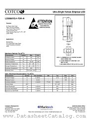 LO566AYL4-70H-A datasheet pdf Marktech Optoelectronics