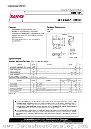 SBE805 datasheet pdf SANYO