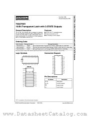 74ACT841MTC datasheet pdf Fairchild Semiconductor
