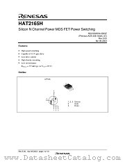 HAT2165H datasheet pdf Renesas