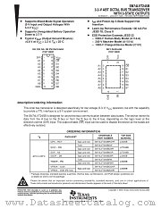 SN74LVT245BZQNR datasheet pdf Texas Instruments