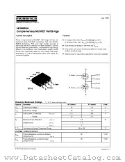 NDS8858H_NL datasheet pdf Fairchild Semiconductor