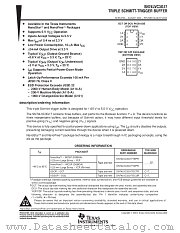SN74LVC3G17YEPR datasheet pdf Texas Instruments