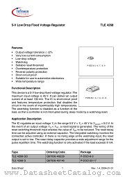 TLE 4268 GS datasheet pdf Infineon