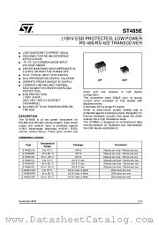 ST485EC datasheet pdf ST Microelectronics