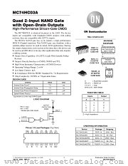 MC74HC03AN datasheet pdf ON Semiconductor