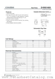 D1B051000 datasheet pdf Cosmo Electronics