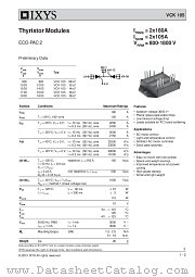 VCK105-18IO7 datasheet pdf IXYS