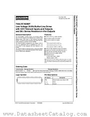 74ALVC162827T datasheet pdf Fairchild Semiconductor