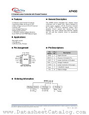 AP450 datasheet pdf Anachip
