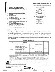 SN74AUC1G17YEAR datasheet pdf Texas Instruments