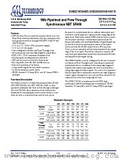 GS882Z36A datasheet pdf GSI Technology