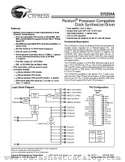 CY2254ASC-2 datasheet pdf Cypress