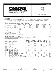 BFT28C datasheet pdf Central Semiconductor