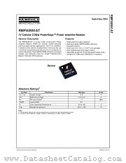 RMPA0951AT datasheet pdf Fairchild Semiconductor