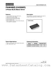 FAN8486DTF datasheet pdf Fairchild Semiconductor