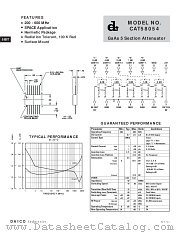 CAT58054 datasheet pdf DAICO Industries