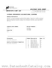 5962-8607201FA(54F169FMQB) datasheet pdf National Semiconductor