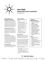 E2940A datasheet pdf Agilent (Hewlett-Packard)