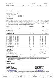 TFS250 datasheet pdf Vectron