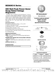 1SMA12AT3 datasheet pdf ON Semiconductor