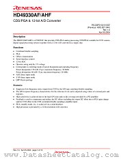 HD49330AF datasheet pdf Renesas