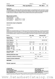 TFS400A datasheet pdf Vectron