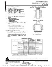 SN74LV175ADBR datasheet pdf Texas Instruments