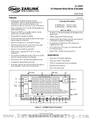 ZL38065 datasheet pdf Zarlink Semiconductor