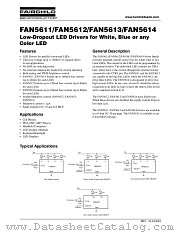 FAN5611S7X datasheet pdf Fairchild Semiconductor