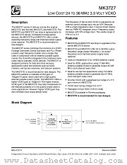 MK3727 datasheet pdf Texas Instruments