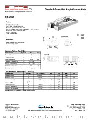 CR52SG datasheet pdf Marktech Optoelectronics