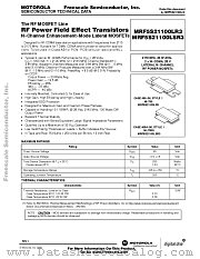 MRF5S21100LR3 datasheet pdf Freescale (Motorola)