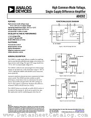 AD8202YRZ datasheet pdf Analog Devices