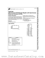 5962-9160701MSA(54ACT323FMQB) datasheet pdf National Semiconductor