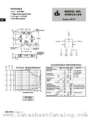 DSW26189 datasheet pdf DAICO Industries