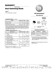 BAW56WT1 datasheet pdf ON Semiconductor