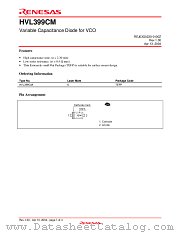 HVL399CM datasheet pdf Renesas