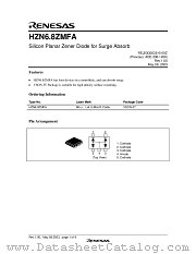 HZN6.8ZMFA datasheet pdf Renesas