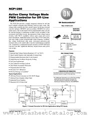 NCP1280 datasheet pdf ON Semiconductor