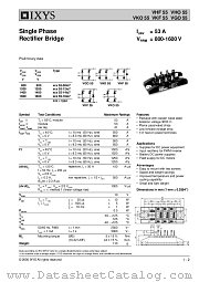 VHF55-12IO7 datasheet pdf IXYS