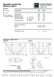 MQF45.0-1500/17 datasheet pdf Vectron