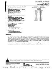CY74FCT573TSOCT datasheet pdf Texas Instruments