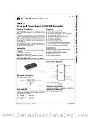 LM2825N-12 datasheet pdf National Semiconductor