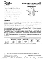 TL494CDBR datasheet pdf Texas Instruments
