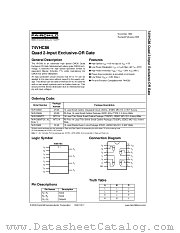 74VHC86N datasheet pdf Fairchild Semiconductor