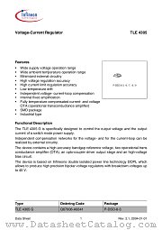 TLE 4305 datasheet pdf Infineon