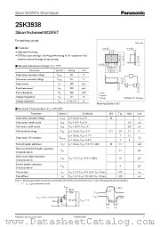 2SK3938 datasheet pdf Panasonic