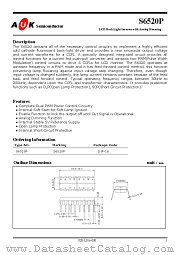 S6520P datasheet pdf AUK Corp